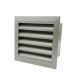 Aluminium Weatherproof Louvre Wall Vent 200mm